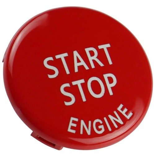 Start stop knopf - start, rot
