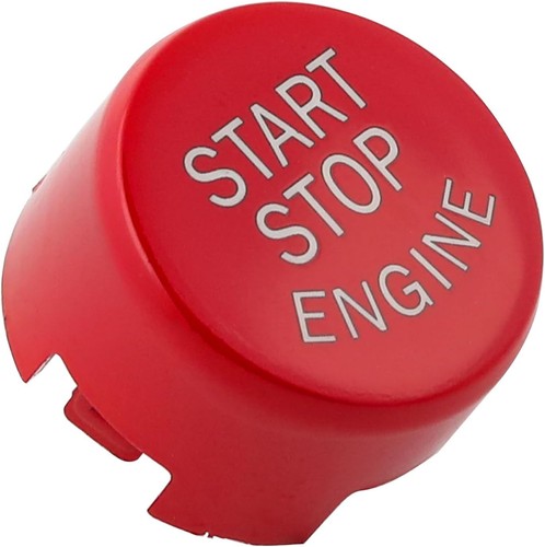 Bmw start stop knopf - stop, glanz