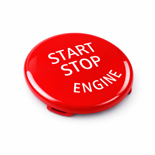 Bmw start stop knopf taste - stop,