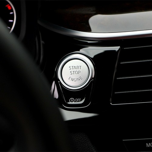 Silber start stop knopf - silber,