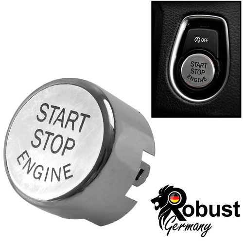 Start stop knopf silber glanz - knopf,